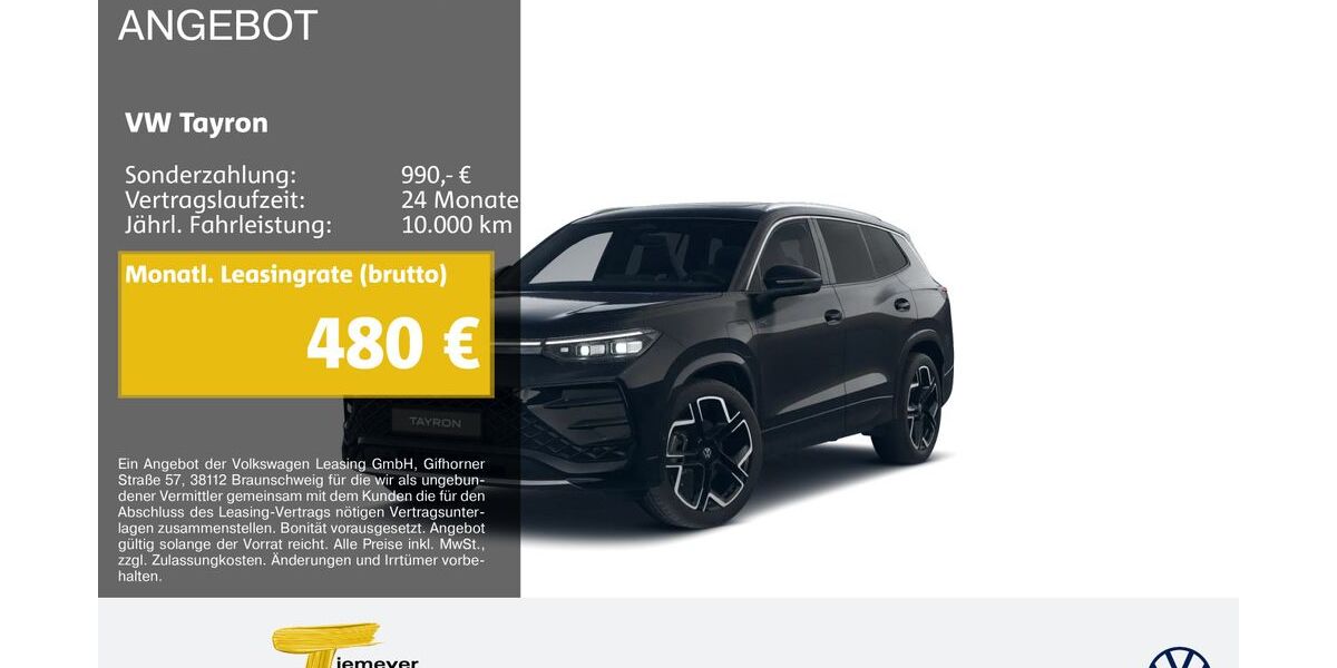 VW Tayron 8.818 km 50.490 &euro; Lüdenscheid 58507