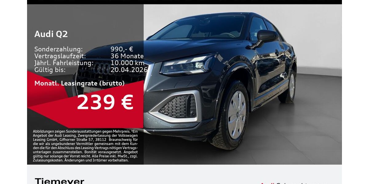 Audi Q2 8.047 km 27.610 &euro; Lüdenscheid 58511