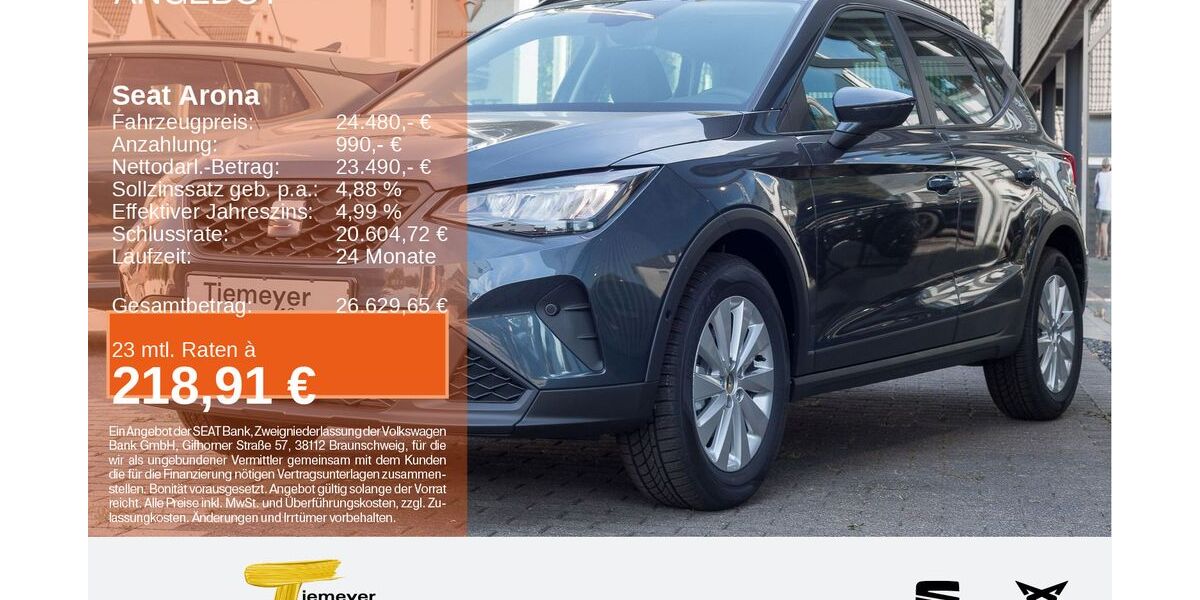 Seat Arona 4.500 km 24.480 &euro; Hemer 58675