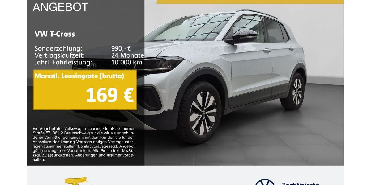VW T-Cross 27.593 km 18.980 &euro; Lüdenscheid 58507