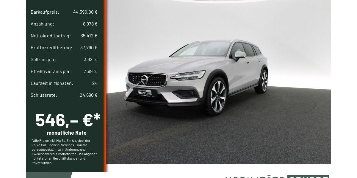 Volvo V60 Cross Country 19.998 km 43.390 &euro; Engelskirchen 51766