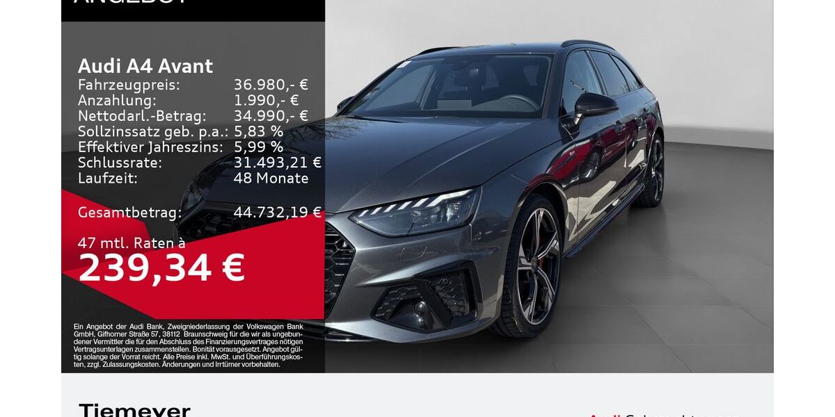 Audi A4 21.411 km 36.980 &euro; Lüdenscheid 58511