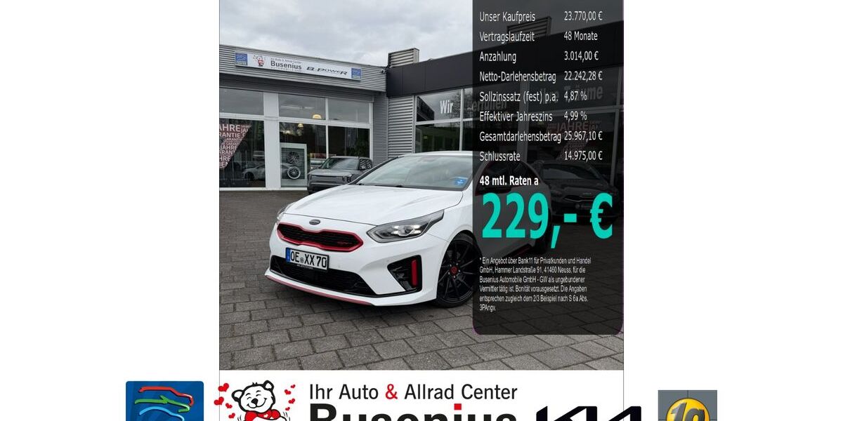 Kia pro ceed / ProCeed 34.500 km 23.770 &euro; Meinerzhagen 58540