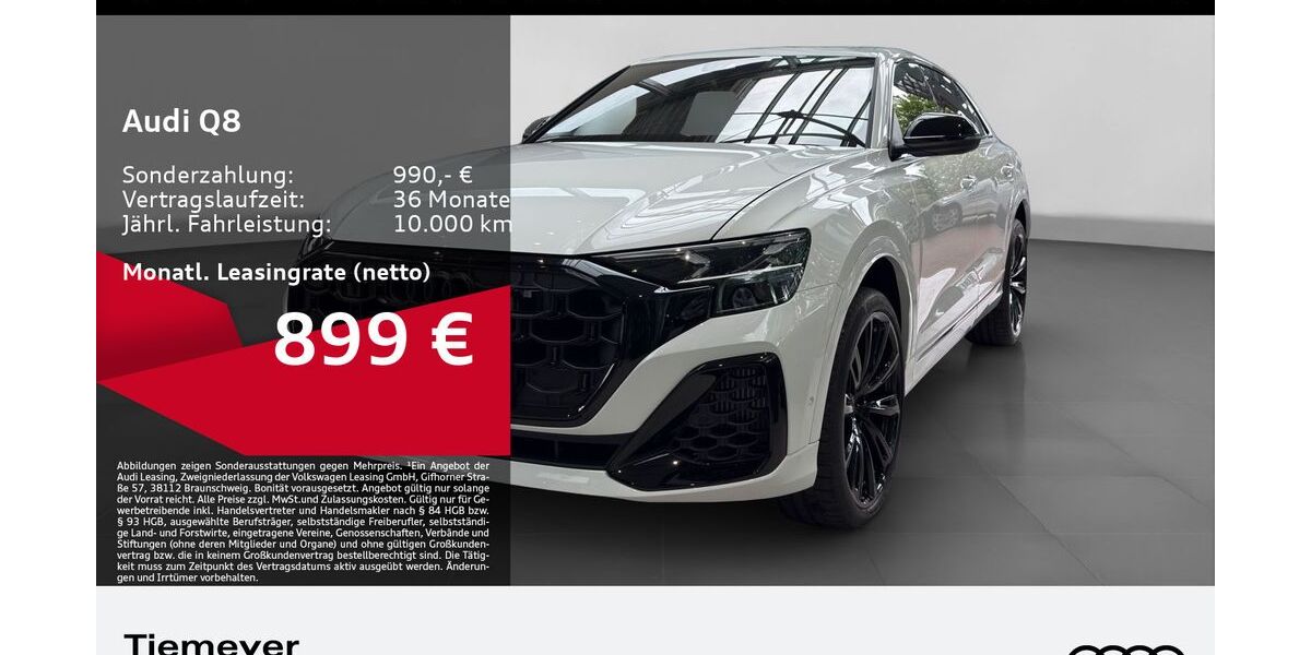Audi Q8 1.050 km 104.880 &euro; Lüdenscheid 58511