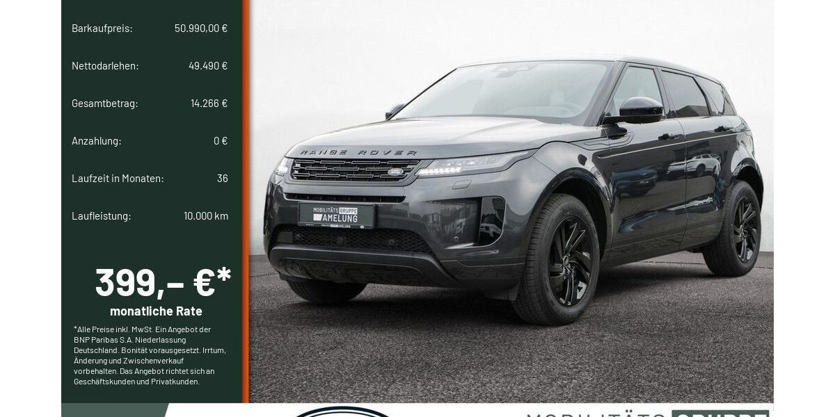 Land Rover Range Rover Evoque 3.500 km 47.899 &euro; Engelskirchen 51766