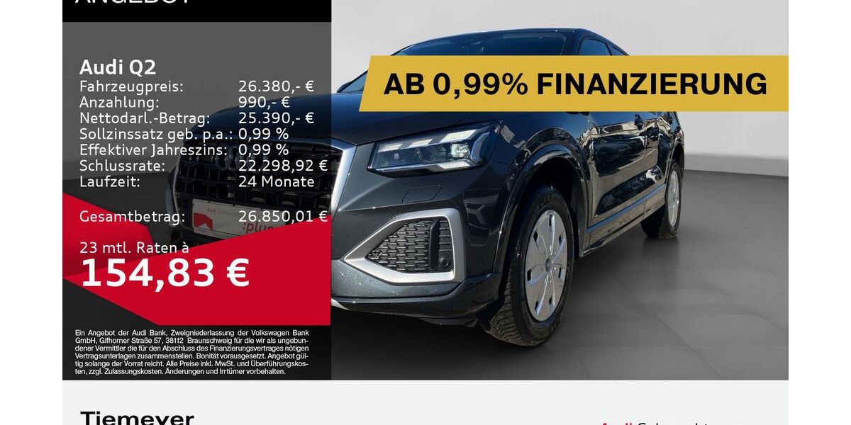 Audi Q2 8.047 km 25.590 &euro; Lüdenscheid 58511