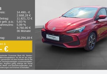 MG 3 4.900 km 14.490 &euro; Hemer 58675