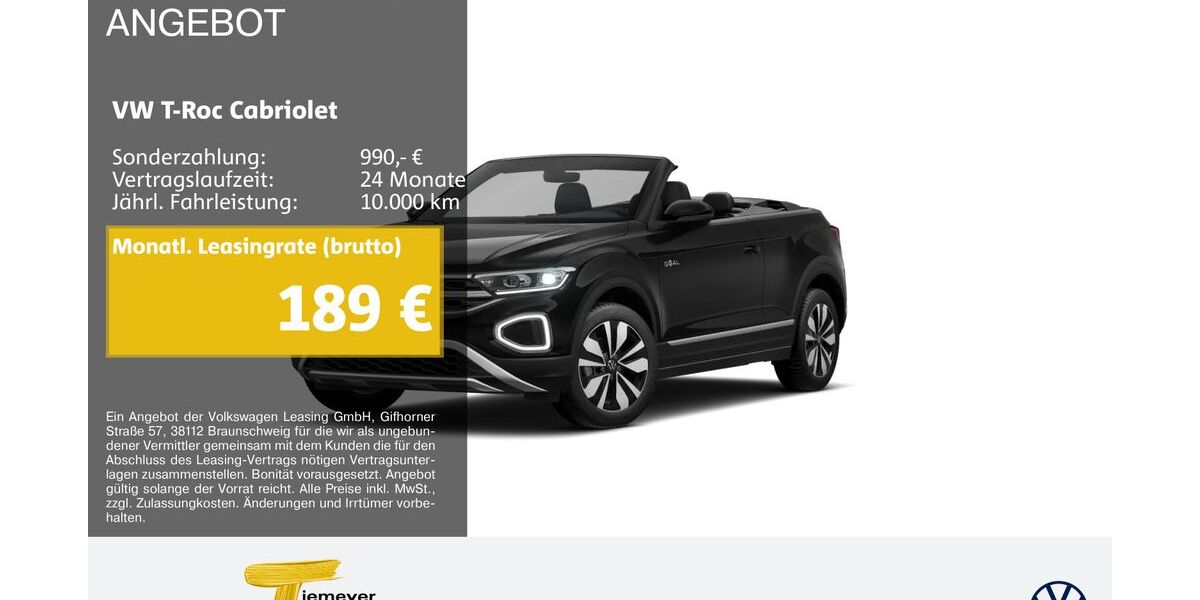 VW T-Roc 2.116 km 25.450 &euro; Lüdenscheid 58507