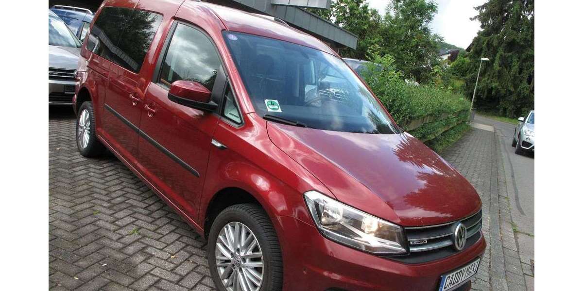 VW Caddy 1,4 TGI Maxi BMT ALU NAV 1HD PRIV PLA 5Si 82.500 km 18.987 &euro; Bergneustadt 51702