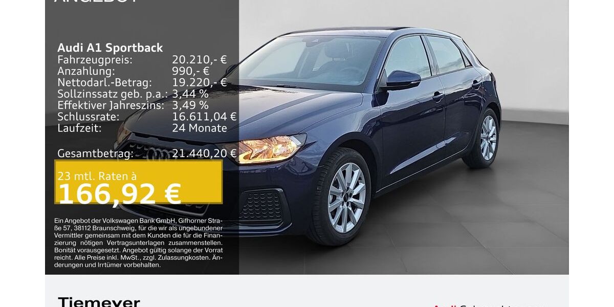 Audi A1 9.101 km 19.980 &euro; Plettenberg 58840
