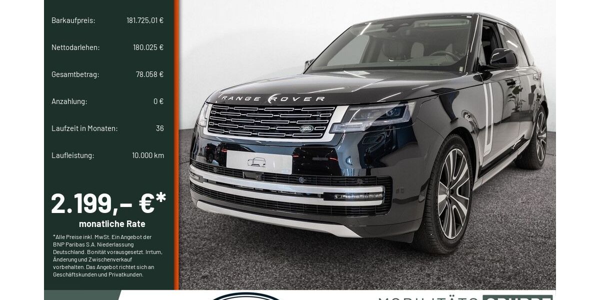 Land Rover Range Rover 4.500 km 163.699 &euro; Engelskirchen 51766