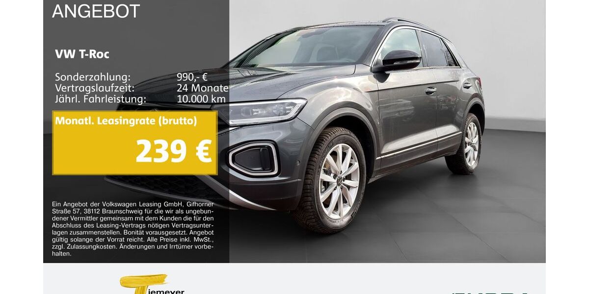 VW T-Roc 22.672 km 28.950 &euro; Werdohl 58791