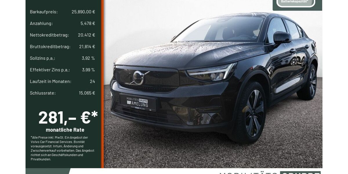 Volvo C40 55.891 km 24.890 &euro; Engelskirchen 51766