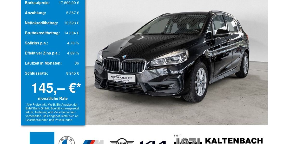 BMW 220 Active Tourer 81.867 km 17.890 &euro; Meinerzhagen 58540
