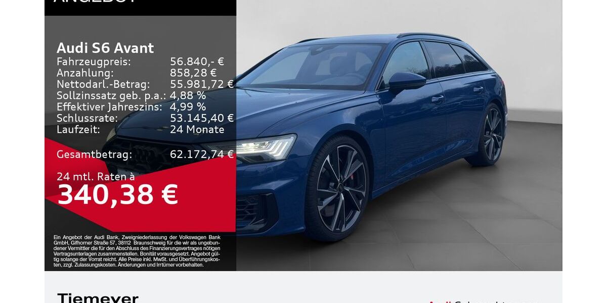 Audi S6 10.768 km 53.860 &euro; Lüdenscheid 58511