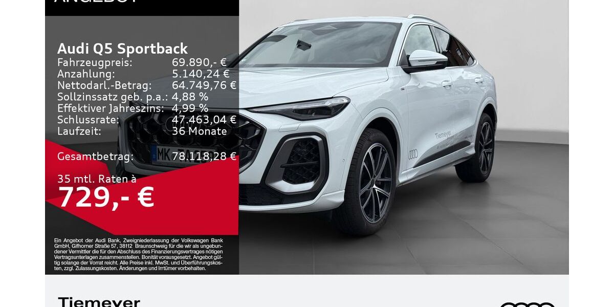 Audi Q5 3.999 km 69.890 &euro; Lüdenscheid 58511