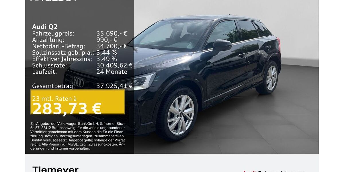 Audi Q2 8.931 km 34.290 &euro; Lüdenscheid 58511
