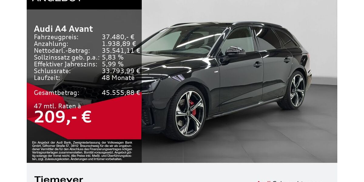 Audi A4 17.839 km 36.980 &euro; Lüdenscheid 58511