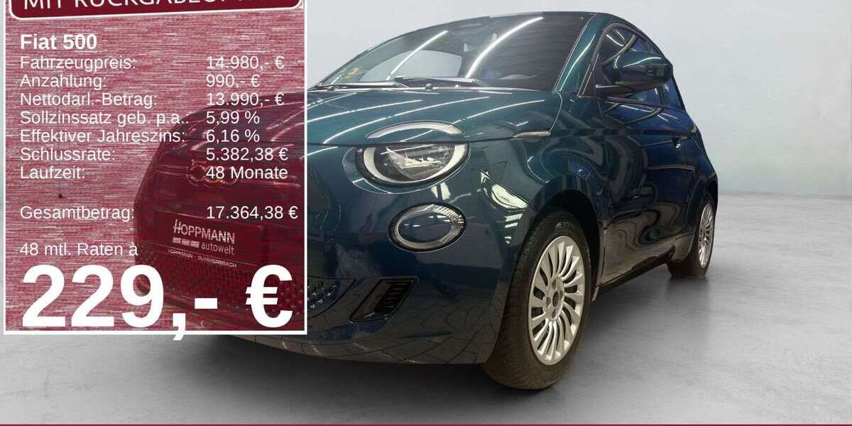 Fiat 500e 14.087 km 14.980 &euro; Gummersbach 51647