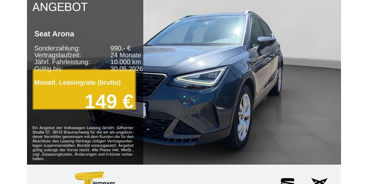 Seat Arona 21.386 km 24.930 &euro; Lüdenscheid 58513