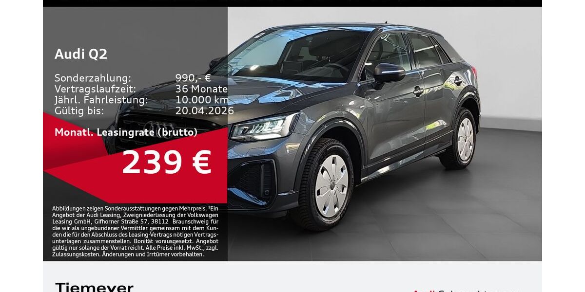Audi Q2 5.860 km 28.810 &euro; Plettenberg 58840