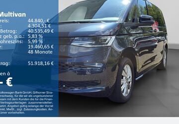 VW T7 Multivan 49.996 km 41.910 &euro; Lüdenscheid 58511