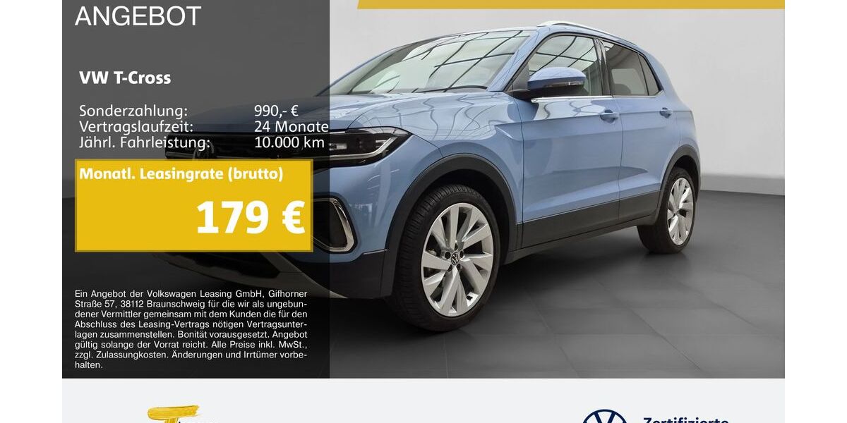 VW T-Cross 3.582 km 24.890 &euro; Lüdenscheid 58507