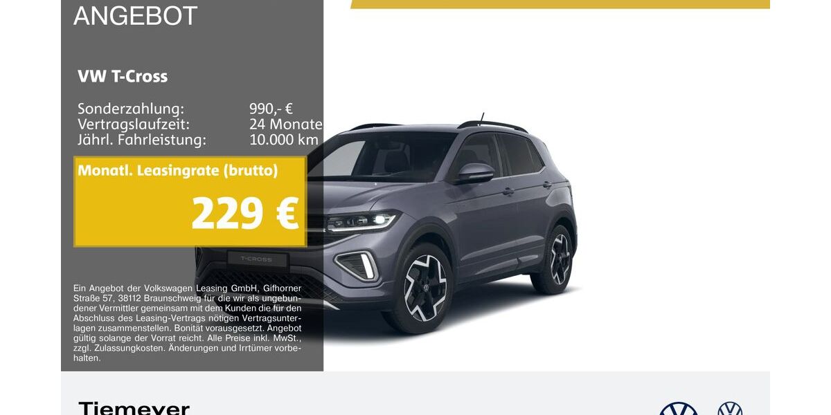 VW T-Cross 27.406 km 26.990 &euro; Plettenberg 58840