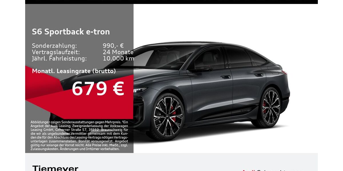 Audi S6 e-tron 10.799 km 84.360 &euro; Plettenberg 58840