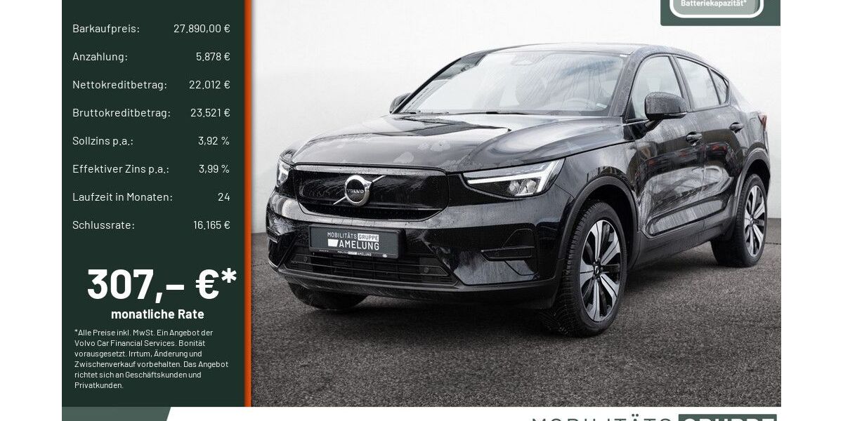 Volvo C40 18.590 km 25.890 &euro; Engelskirchen 51766