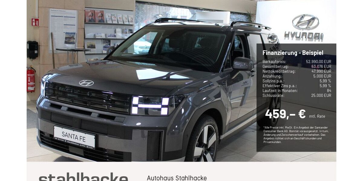 Hyundai SANTA FE 7.500 km 49.990 &euro; Gummersbach 51645